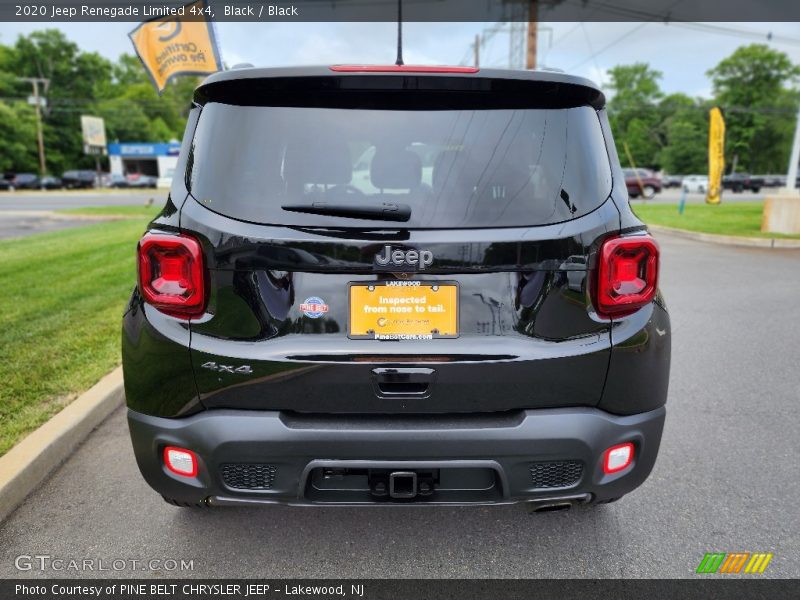 Black / Black 2020 Jeep Renegade Limited 4x4