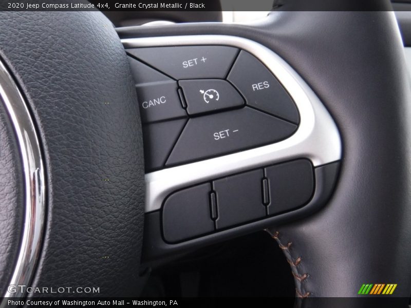 Granite Crystal Metallic / Black 2020 Jeep Compass Latitude 4x4