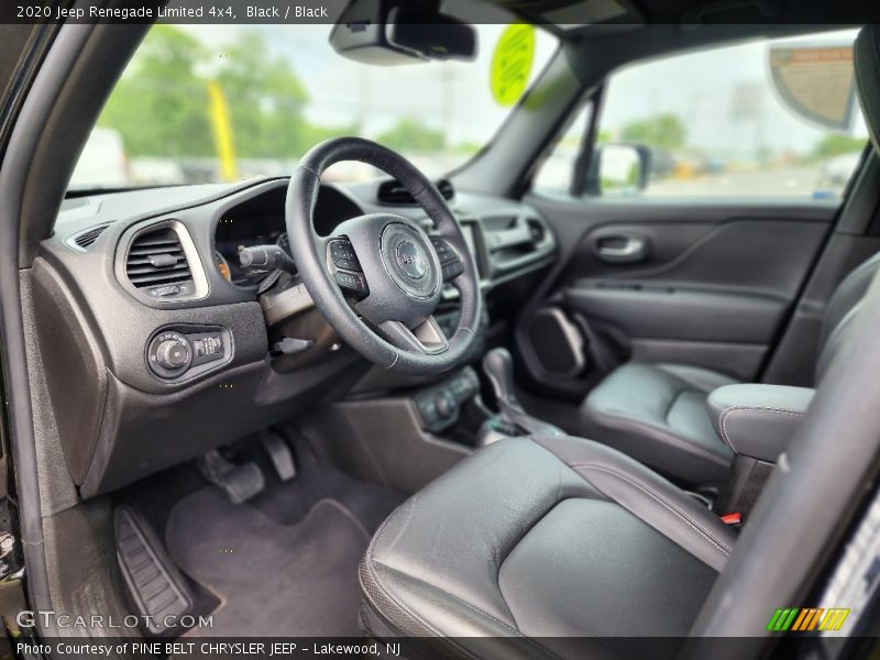 Black / Black 2020 Jeep Renegade Limited 4x4