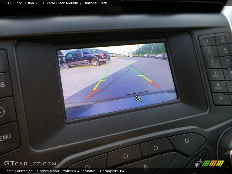 Tuxedo Black Metallic / Charcoal Black 2015 Ford Fusion SE