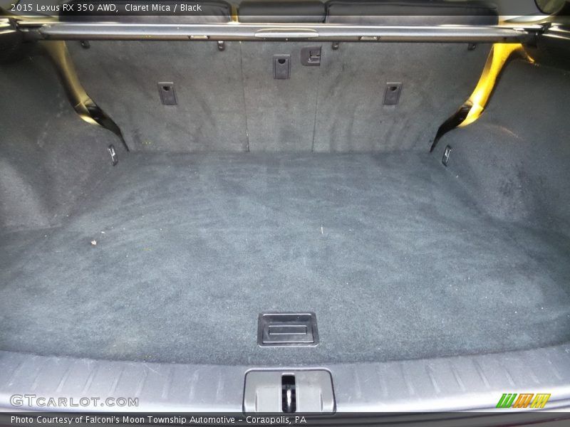  2015 RX 350 AWD Trunk