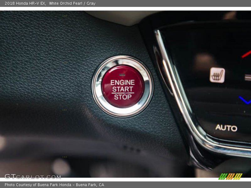 White Orchid Pearl / Gray 2018 Honda HR-V EX