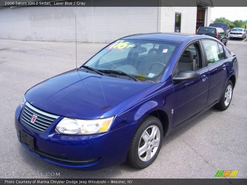 Laser Blue / Gray 2006 Saturn ION 2 Sedan