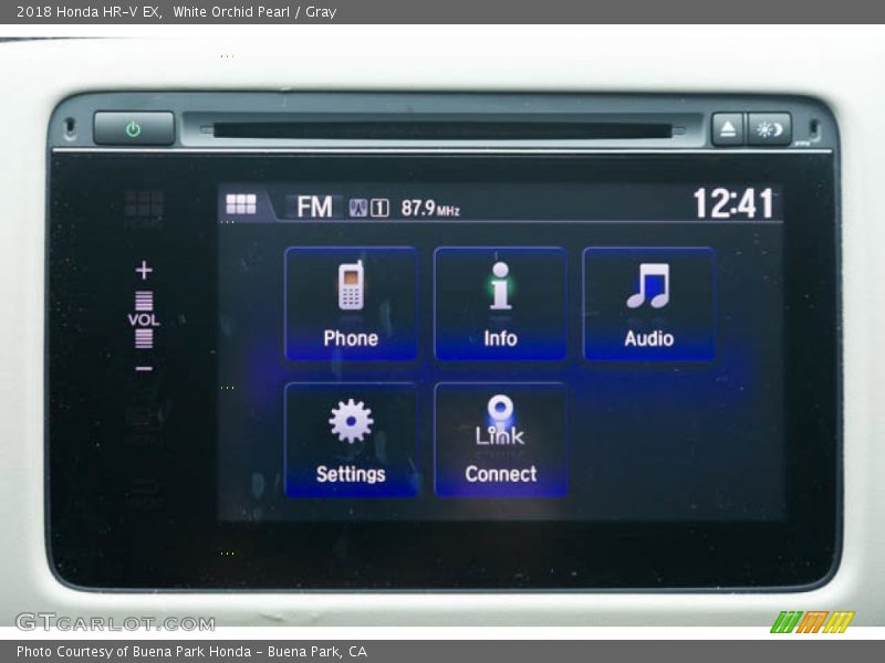 White Orchid Pearl / Gray 2018 Honda HR-V EX