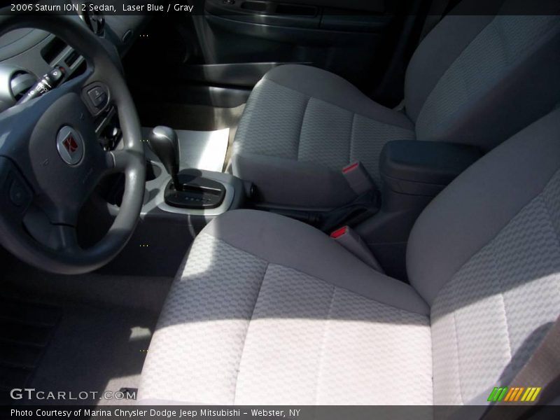Laser Blue / Gray 2006 Saturn ION 2 Sedan