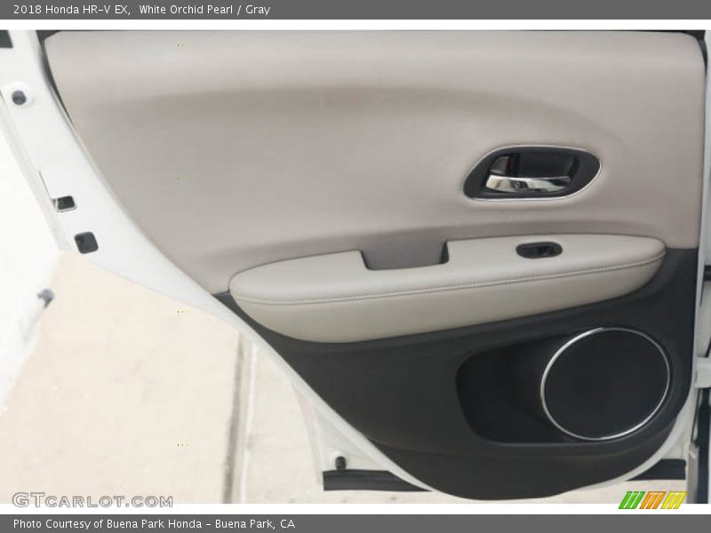 White Orchid Pearl / Gray 2018 Honda HR-V EX