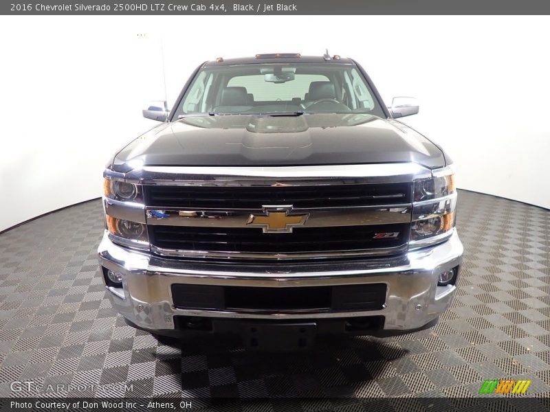 Black / Jet Black 2016 Chevrolet Silverado 2500HD LTZ Crew Cab 4x4