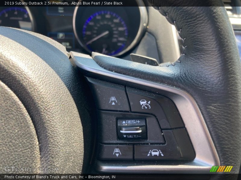 Abyss Blue Pearl / Slate Black 2019 Subaru Outback 2.5i Premium