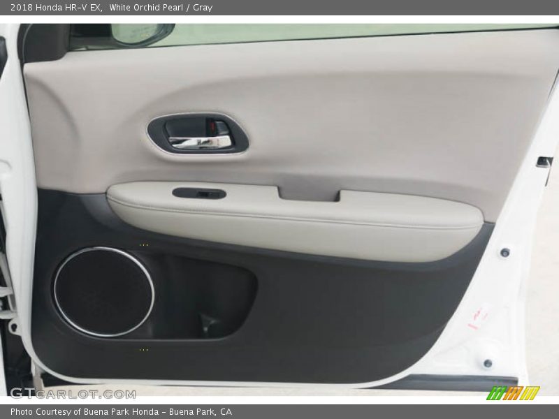 White Orchid Pearl / Gray 2018 Honda HR-V EX