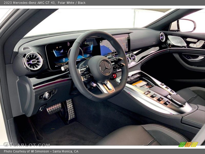 Black Interior - 2023 AMG GT 43 