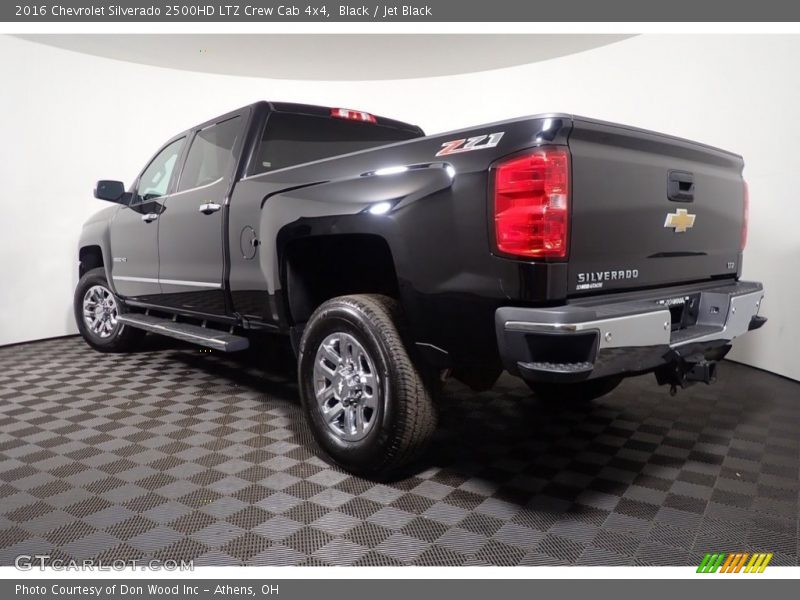 Black / Jet Black 2016 Chevrolet Silverado 2500HD LTZ Crew Cab 4x4