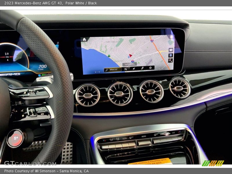Controls of 2023 AMG GT 43