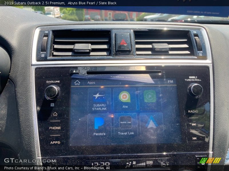 Abyss Blue Pearl / Slate Black 2019 Subaru Outback 2.5i Premium