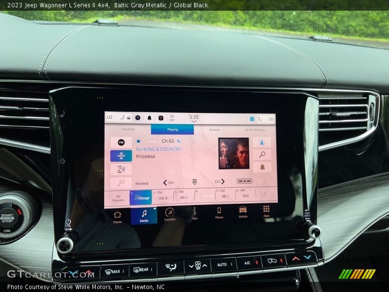 Controls of 2023 Wagoneer L Series II 4x4