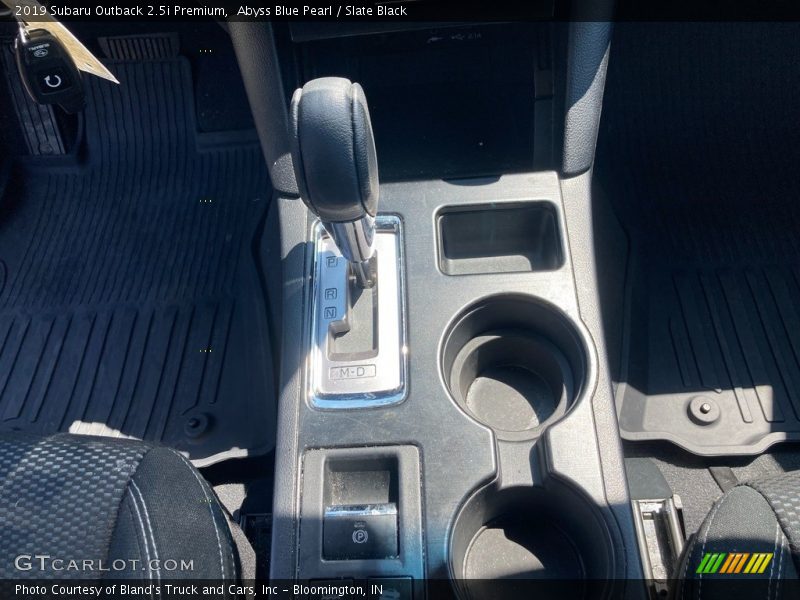 Abyss Blue Pearl / Slate Black 2019 Subaru Outback 2.5i Premium