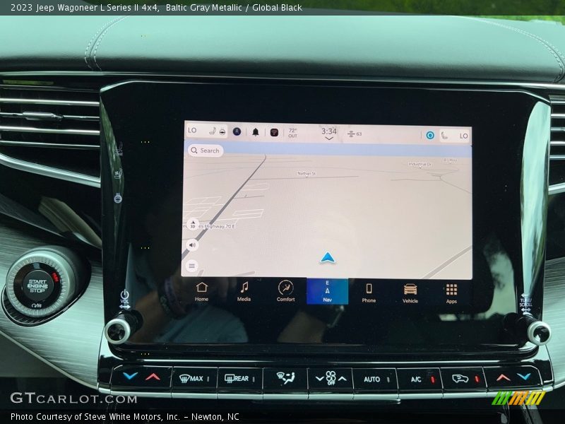 Navigation of 2023 Wagoneer L Series II 4x4