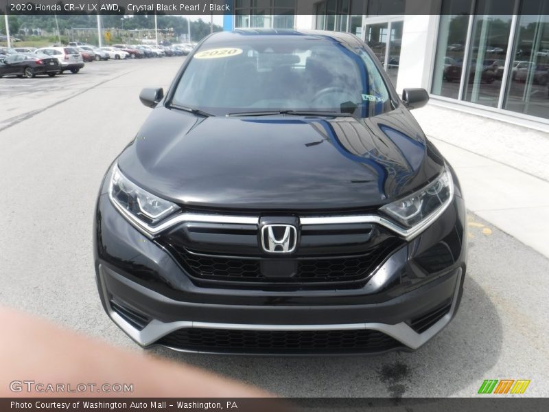 Crystal Black Pearl / Black 2020 Honda CR-V LX AWD