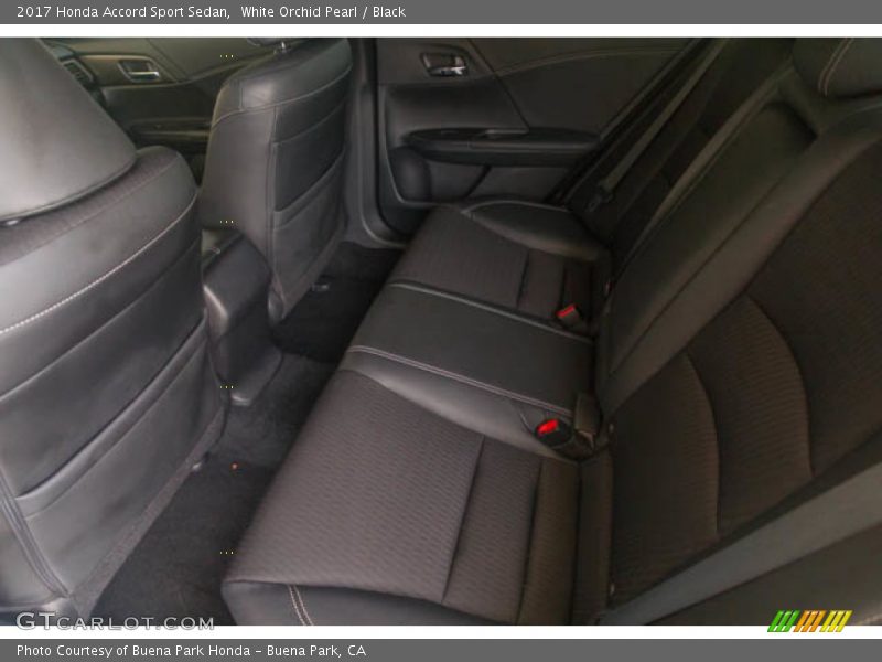 White Orchid Pearl / Black 2017 Honda Accord Sport Sedan
