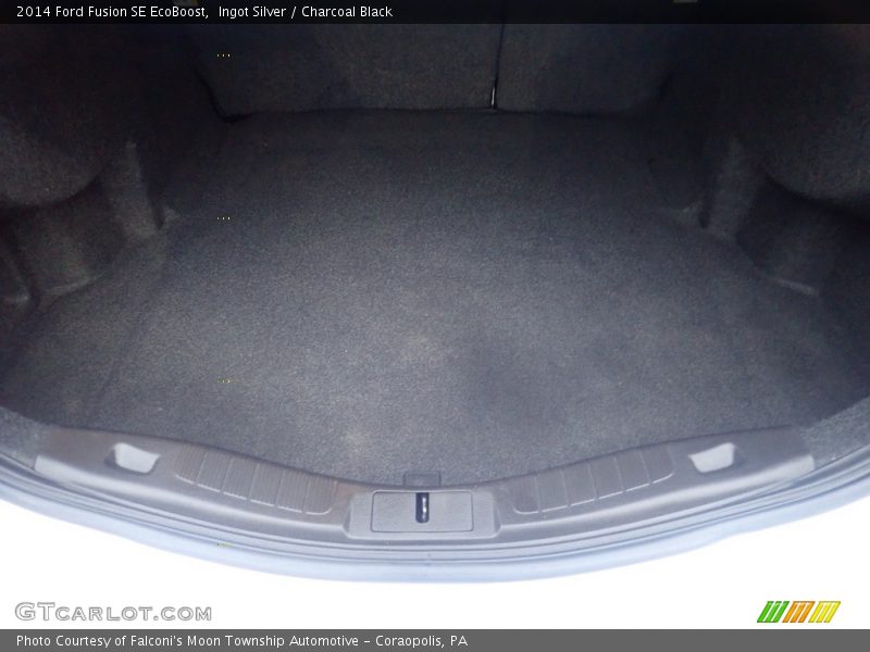 Ingot Silver / Charcoal Black 2014 Ford Fusion SE EcoBoost