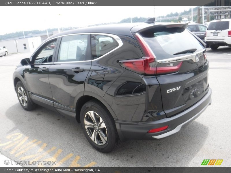 Crystal Black Pearl / Black 2020 Honda CR-V LX AWD