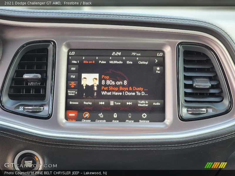Frostbite / Black 2021 Dodge Challenger GT AWD