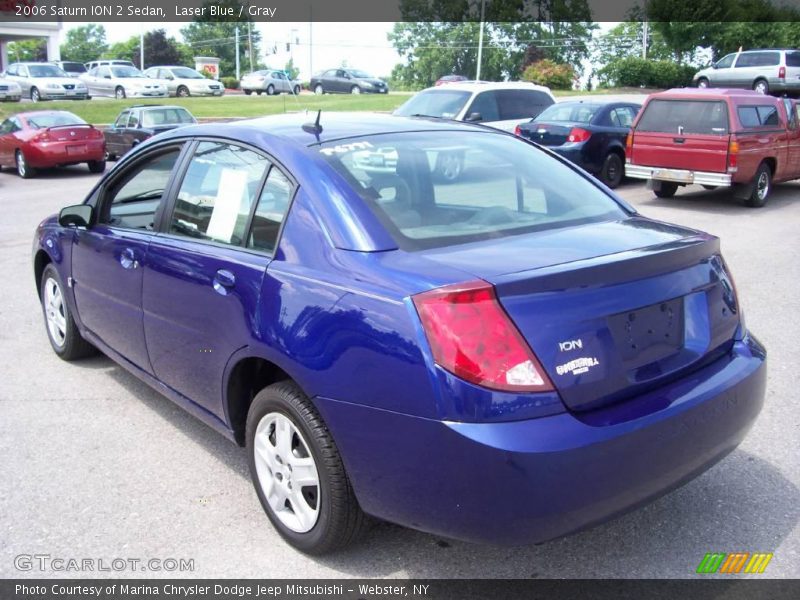 Laser Blue / Gray 2006 Saturn ION 2 Sedan