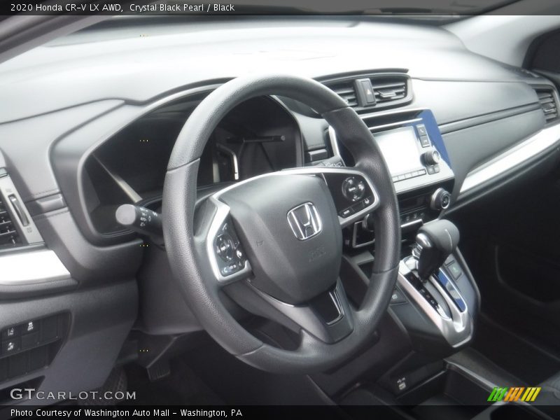 Crystal Black Pearl / Black 2020 Honda CR-V LX AWD