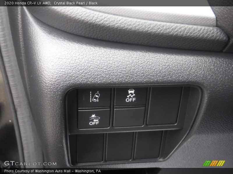 Crystal Black Pearl / Black 2020 Honda CR-V LX AWD