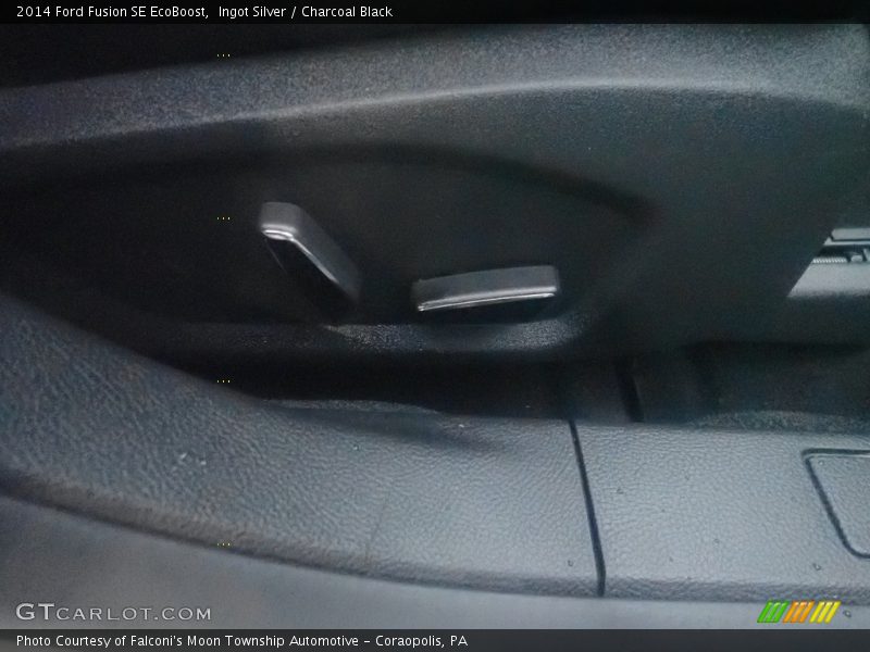 Ingot Silver / Charcoal Black 2014 Ford Fusion SE EcoBoost
