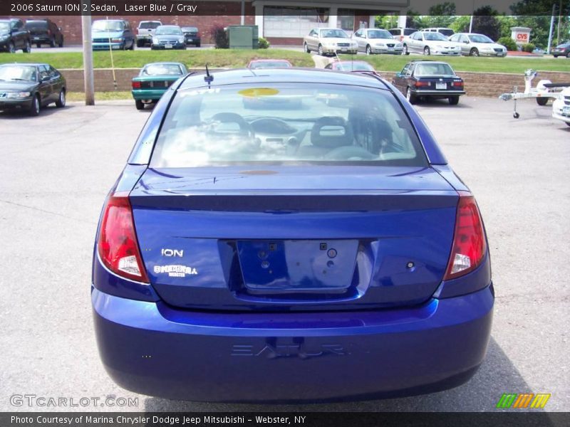 Laser Blue / Gray 2006 Saturn ION 2 Sedan