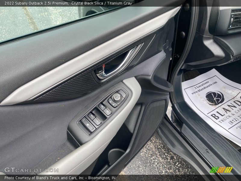 Door Panel of 2022 Outback 2.5i Premium