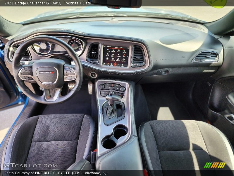 Dashboard of 2021 Challenger GT AWD