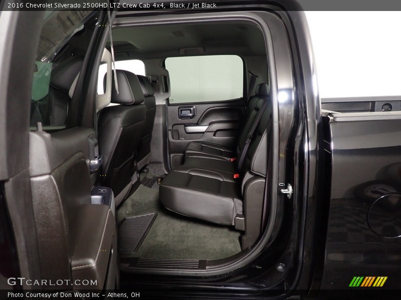 Rear Seat of 2016 Silverado 2500HD LTZ Crew Cab 4x4