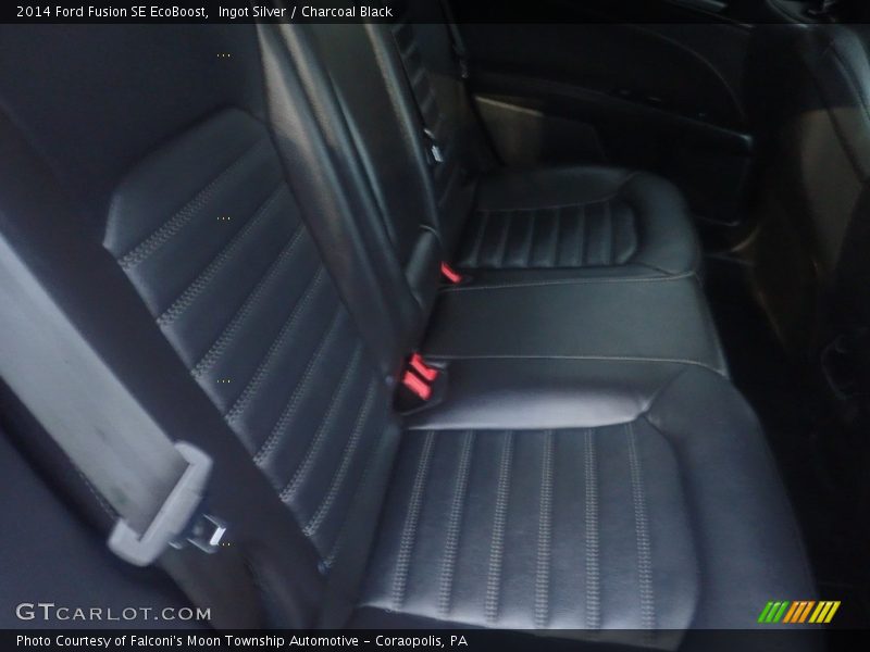 Ingot Silver / Charcoal Black 2014 Ford Fusion SE EcoBoost