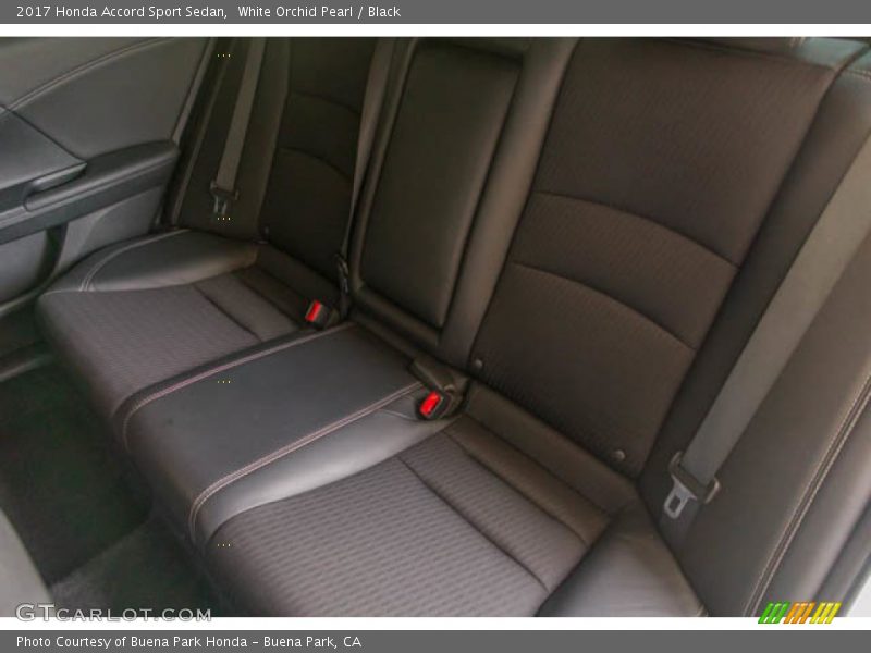 White Orchid Pearl / Black 2017 Honda Accord Sport Sedan