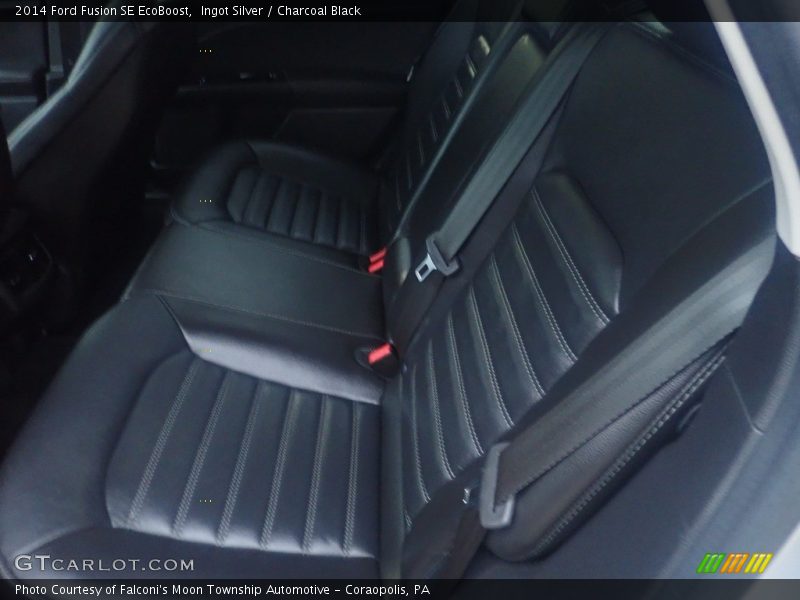 Ingot Silver / Charcoal Black 2014 Ford Fusion SE EcoBoost