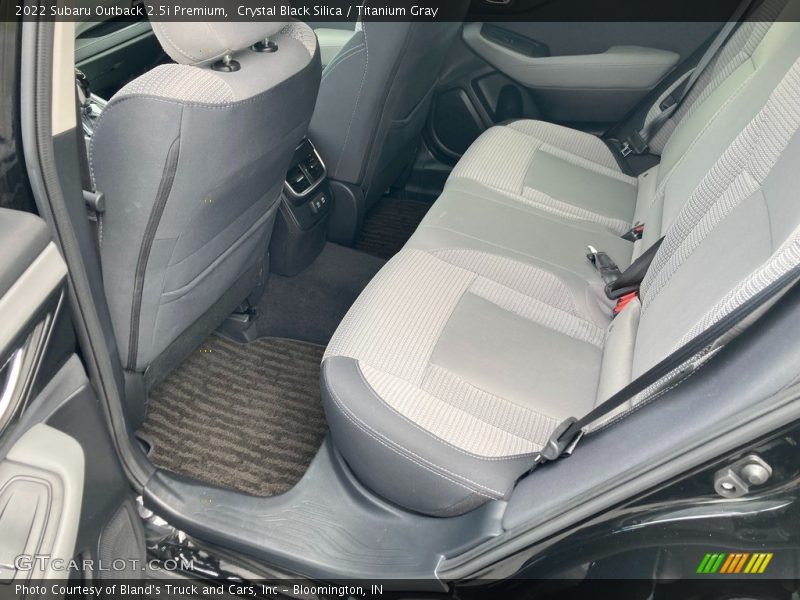 Rear Seat of 2022 Outback 2.5i Premium