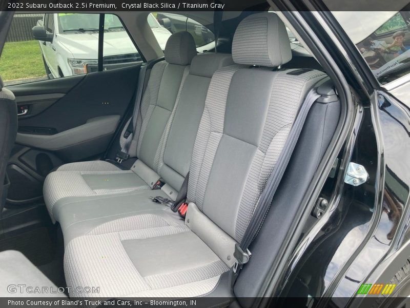 Rear Seat of 2022 Outback 2.5i Premium