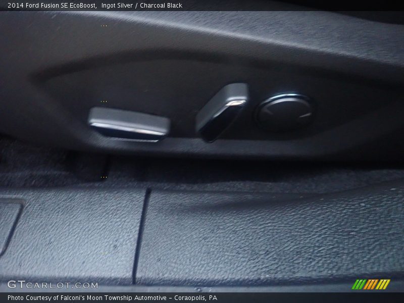 Ingot Silver / Charcoal Black 2014 Ford Fusion SE EcoBoost