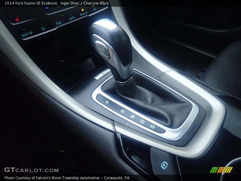 Ingot Silver / Charcoal Black 2014 Ford Fusion SE EcoBoost