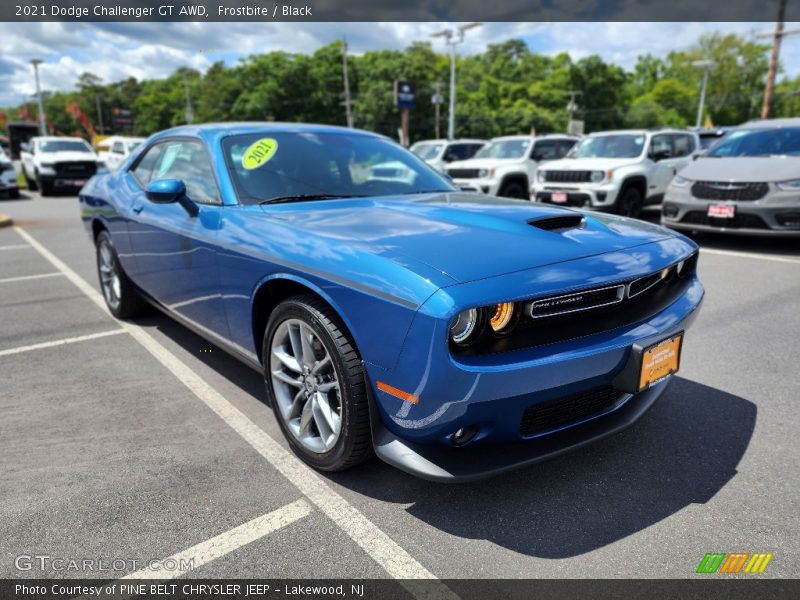 Frostbite / Black 2021 Dodge Challenger GT AWD