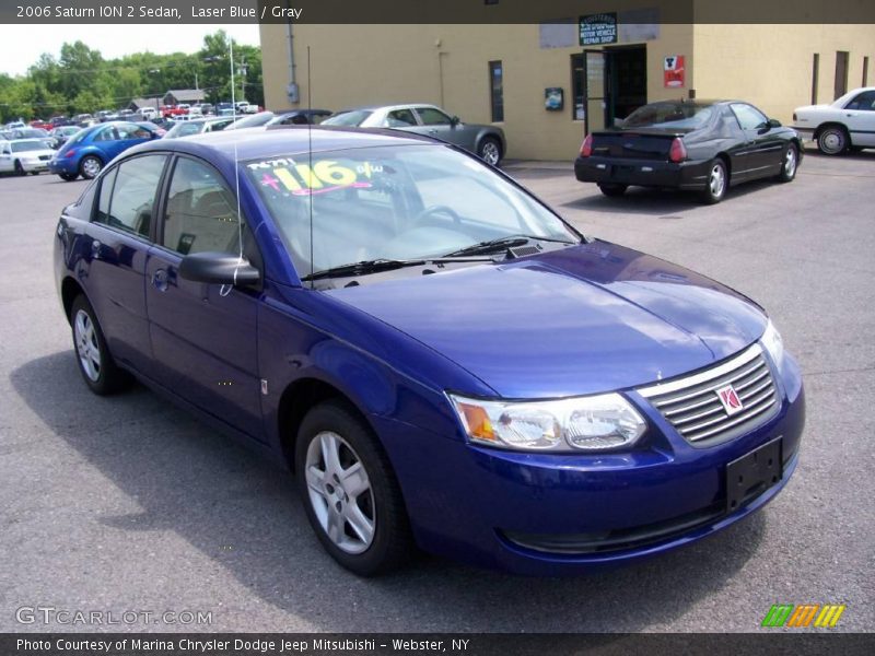 Laser Blue / Gray 2006 Saturn ION 2 Sedan