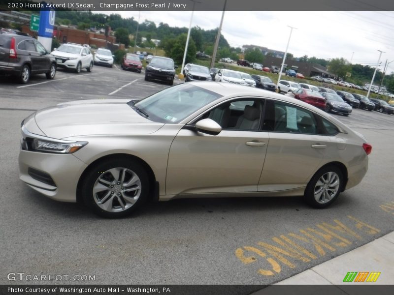 Champagne Frost Pearl / Ivory 2020 Honda Accord LX Sedan