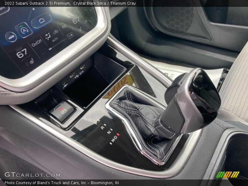  2022 Outback 2.5i Premium Lineartronic CVT Automatic Shifter