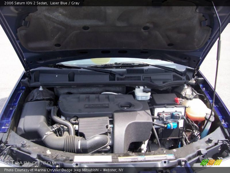 Laser Blue / Gray 2006 Saturn ION 2 Sedan