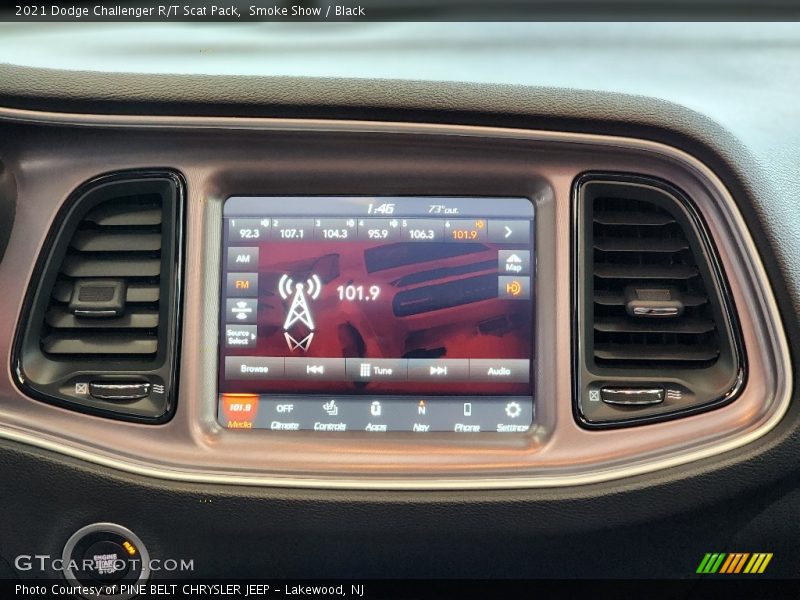 Smoke Show / Black 2021 Dodge Challenger R/T Scat Pack