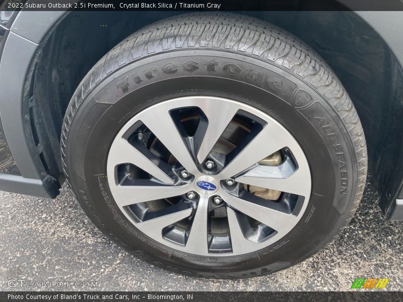  2022 Outback 2.5i Premium Wheel