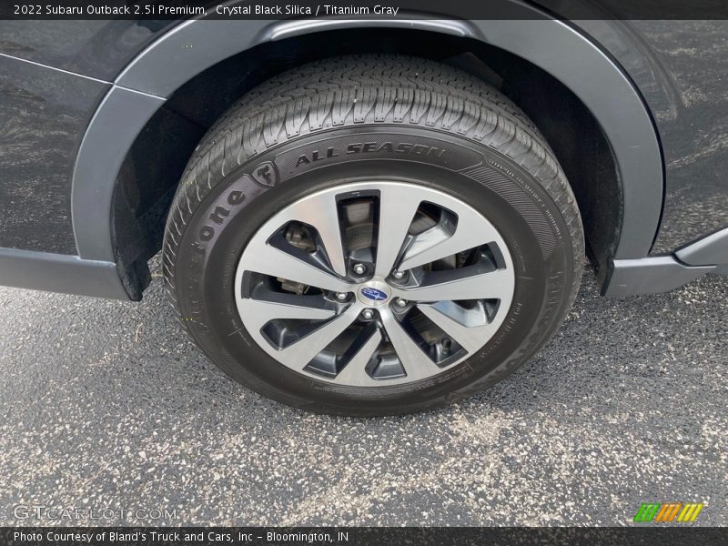 2022 Outback 2.5i Premium Wheel