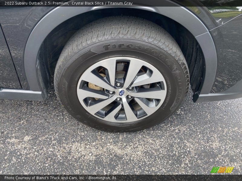  2022 Outback 2.5i Premium Wheel