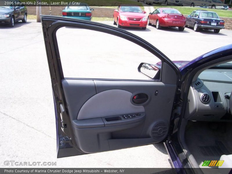 Laser Blue / Gray 2006 Saturn ION 2 Sedan